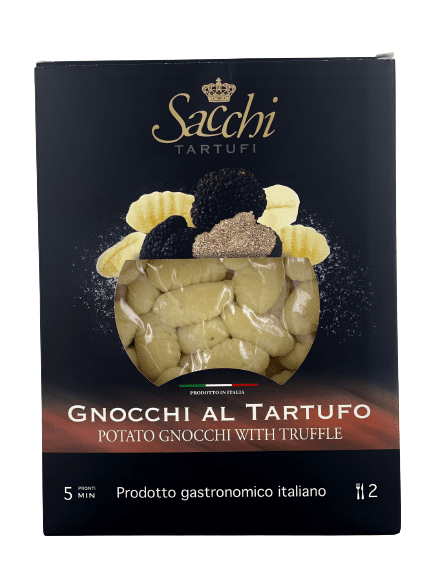 Sacchi Tartufi Zemiakové Gnocchi s čiernou hľuzovkou, 500 g